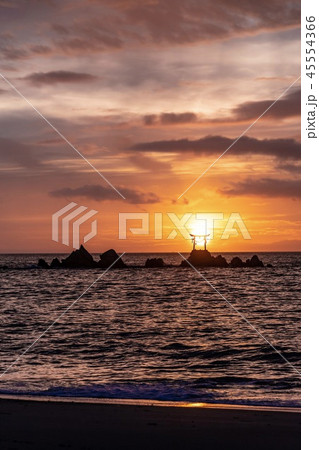 奈多海岸の夜明け 45554366