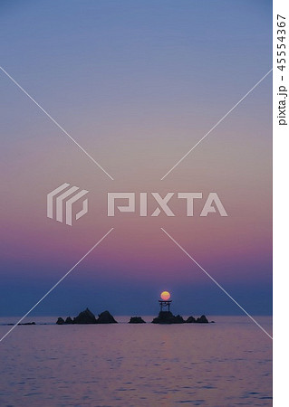 奈多海岸の夜明け 45554367