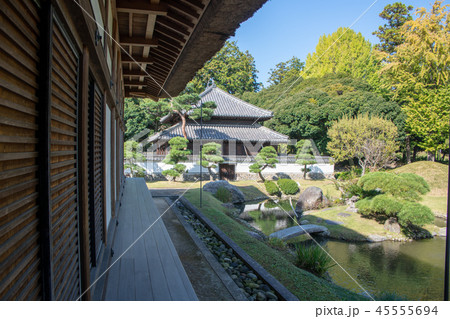 史跡 足利学校 書院より北庭園 孔子廟を望む 史跡 足利学校 書院より北庭園 孔子廟を望む 45555694