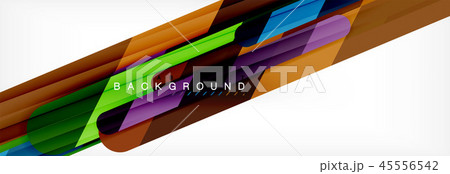 Abstract colorful lines, modern geometric background design 45556542