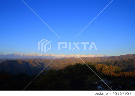 長野県小川村の風景 45557957