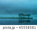 赤城山 朝霧の覚満淵 45558381