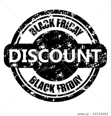 Discount black friday round print 45559363