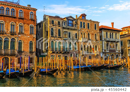 Venetian palaces Palazzo Orio Semitecolo and Palazzo Salviati in 45560442