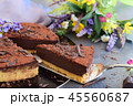 No bake cake, biscuit base with cocolate ganash 45560687