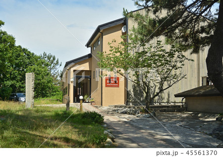 新潟市内散歩 西海岸公園 イタリアンレストランmju Zの写真素材