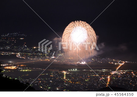 櫛形山林道より望む神明の花火大会 45564350