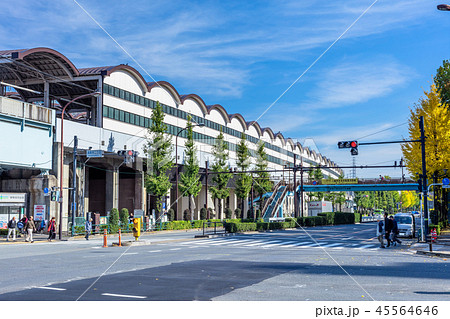 東京　高島平駅　駅前風景 45564646