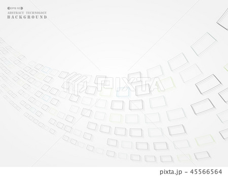 Abstract of gradient futuristic square pattern. 45566564