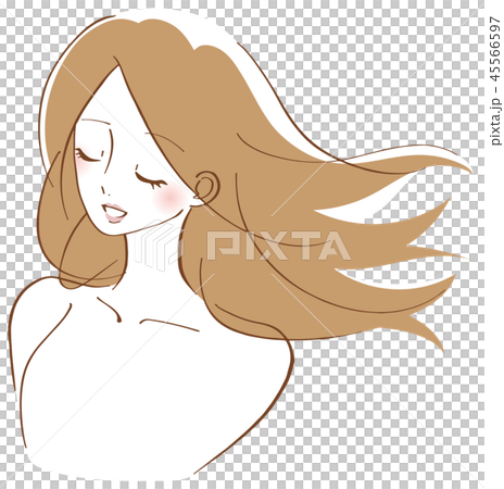 Hair beauty beauty woman illustration 45566597