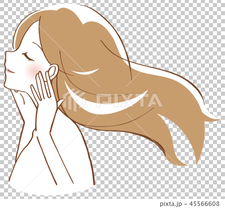 Hair beauty beauty woman illustration 45566608