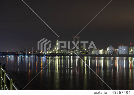 四日市 コンビナート夜景 四日市 コンビナート夜景 45567404