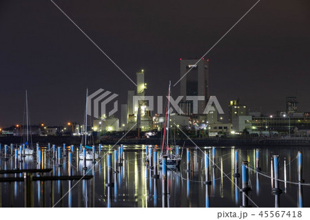 四日市 コンビナート夜景 四日市 コンビナート夜景 45567418