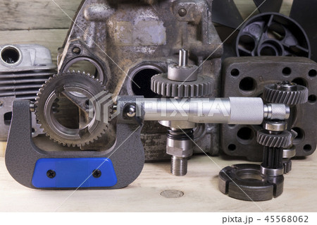 measurement  parameters of gears, details by  mech 45568062