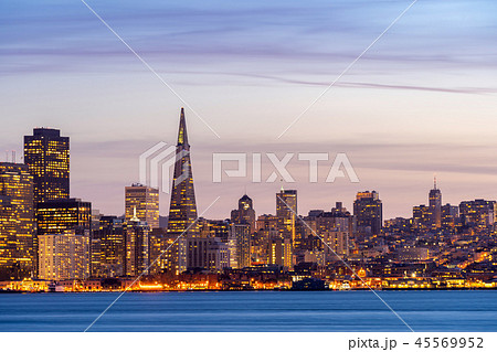 San Francisco downtown skyline 45569952