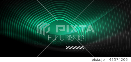 Neon glowing lines, magic energy space light concept, abstract background wallpaper design Neon glowing lines, magic energy space light concept, abstract background wallpaper design 45574206