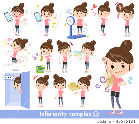 Bun hair mom sportswear_complex 45575131