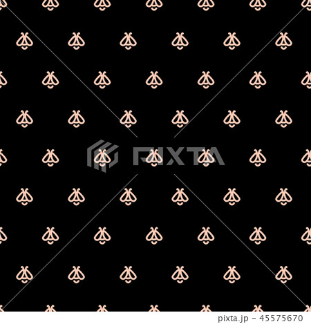 Honey bee seamless pattern Apiculture vector concept 45575670