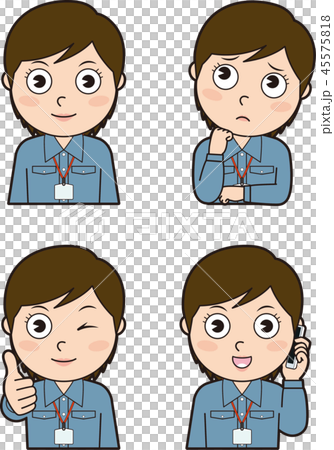 女性ガス検針員5 女性ガス検針員5 45575818