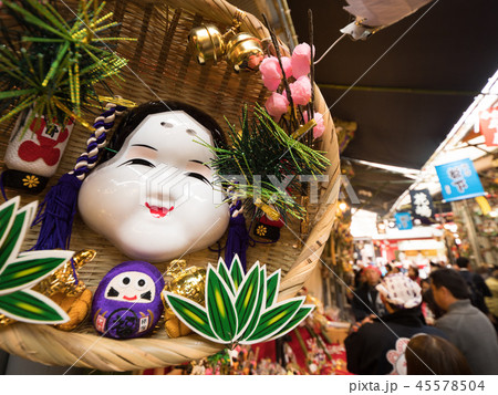 浅草 鷲神社の酉の市 浅草 鷲神社の酉の市 45578504