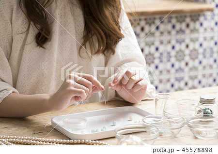 手作りアクセサリー 45578898