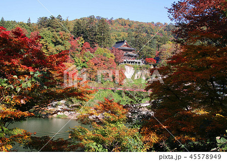 秋の福満虚空蔵尊円蔵寺（福島県・柳津町） 45578949