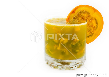 Traditional Colombian beverage called lulada Traditional Colombian beverage called lulada 45578968