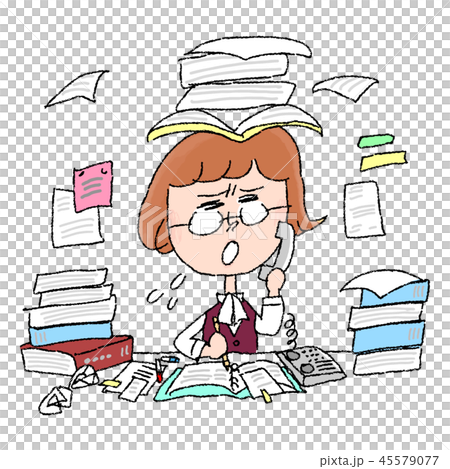 Woman at work Woman at work 45579077