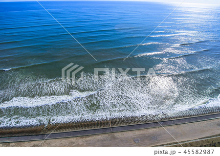 匝瑳市野手付近を空撮 45582987