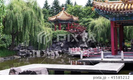 人気の中国庭園 45585212