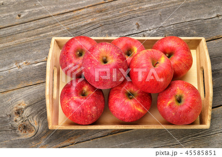 信州りんご　サンふじ　８個 45585851