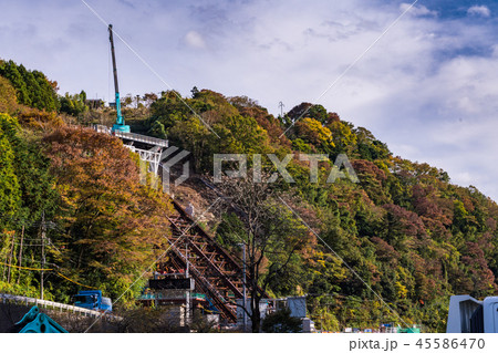 （神奈川県）新東名高速道路　山北のインクライン建設現場 45586470