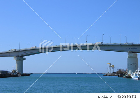 那覇港　泊埠頭　泊大橋 45586881