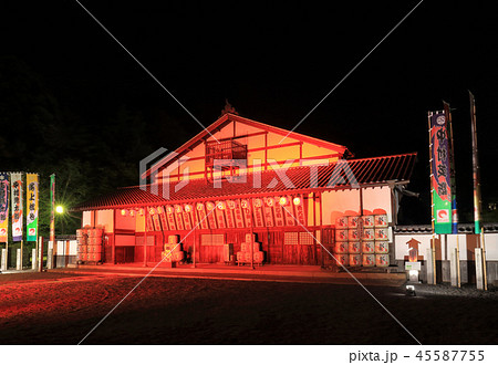 四国金毘羅歌舞伎大芝居「金丸座」ライトアップ 四国金毘羅歌舞伎大芝居「金丸座」ライトアップ 45587755