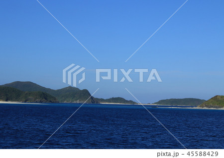 沖縄　慶良間諸島　座間味島　風景 45588429