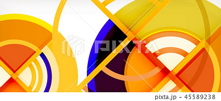 Modern geometric abstract background 45589238
