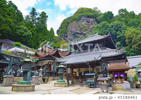 生駒山 宝山寺 奈良県生駒市門前町の写真素材