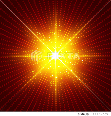 Abstract technology futuristic red radial light 45589729
