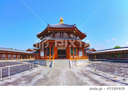 【薬師寺 玄奘三蔵院伽藍】 (高解像度版) 奈良県奈良市西ノ京町 【薬師寺 玄奘三蔵院伽藍】 (高解像度版) 奈良県奈良市西ノ京町 45590409
