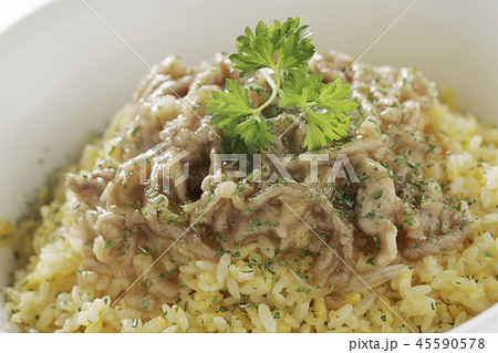 豚肉の細切りあんかけチャーハン 45590578