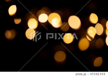 Lens bokeh on black background Lens bokeh on black background 45592343