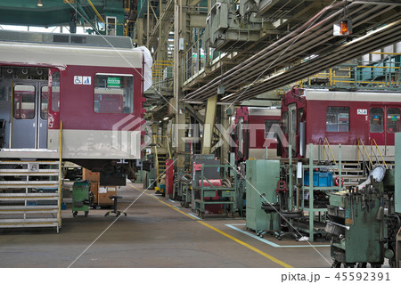 【近鉄五位堂検修車庫】 奈良県香芝市狐井 45592391