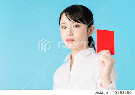 レッドカード レッドカード 45593260