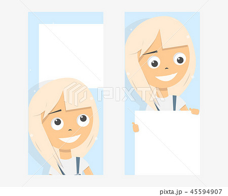 Banner on the phone screen, templates. 45594907