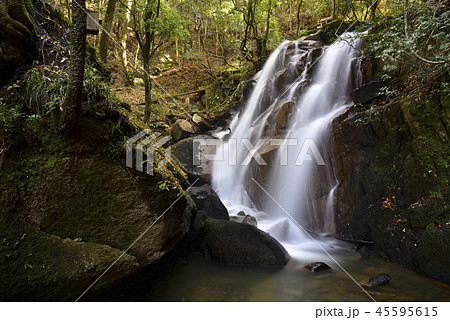 鶏鳴の滝(けいめいの滝)滋賀県甲賀市 鶏鳴の滝(けいめいの滝)滋賀県甲賀市 45595615