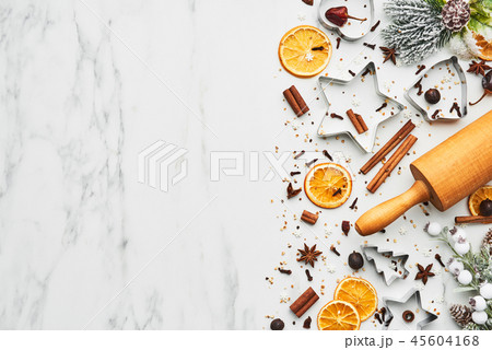 Holiday baking background 45604168