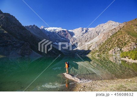 Hike in Fann mountains Hike in Fann mountains 45608632
