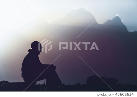Hike in Fann mountains 45608634