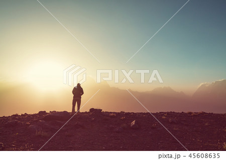 Hike in Fann mountains 45608635
