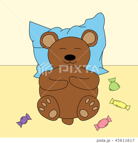 Bear in cartoon style. Cute vector illustration Bear in cartoon style. Cute vector illustration 45611617